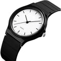 Luxury Unisex Quartz Watch with Silicone Strap – Fashionable