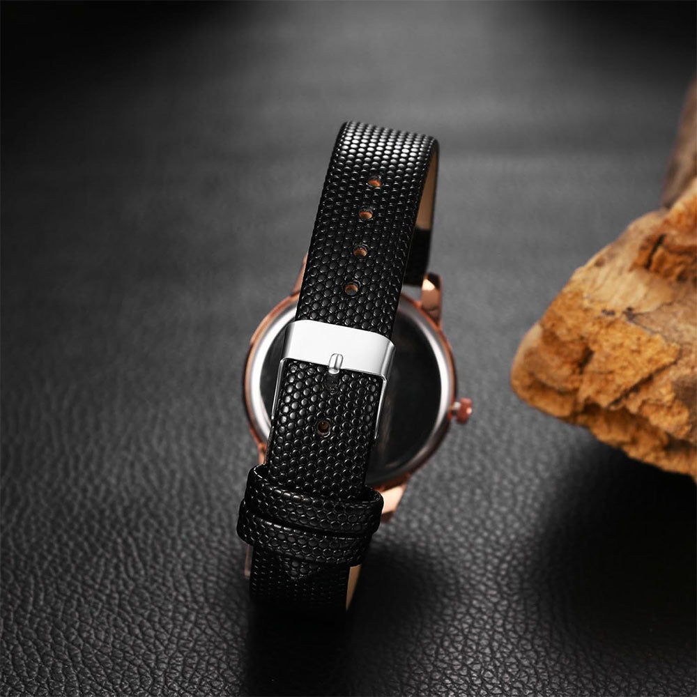 Elegant Ladies Dress Watch with Colorful Analog Dial and Quartz Movement