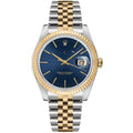 Datejust Gold & Steel Blue Dial 36mm