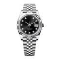 Datejust Diamond Black Dial Jubilee 41mm